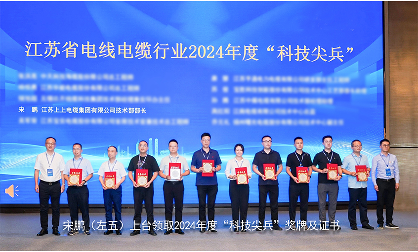 ：：！！尊龙凯时电缆员工获评江苏省线缆行业“科技尖兵”称呼
