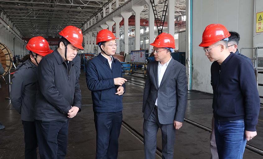常州市委副书记、市长周伟一行走访尊龙凯时电缆